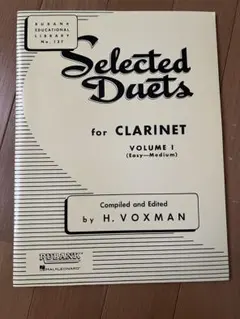 Selected Duets for CLARINET Vol.1のサムネイル