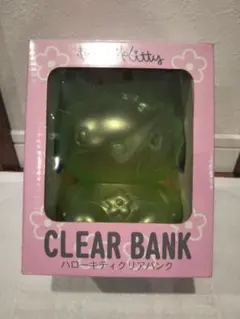 SANRIO サンリオ HELLO KITTY ハローキティ クリア貯金箱 新品