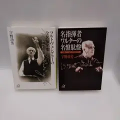 【絶版】宇野功芳　フルトヴェングラー・ワルター　2点セット