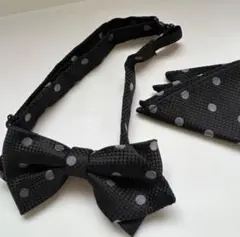 COMME CA ISM （コムサイズム）ドット 蝶タイ・スカーフセット