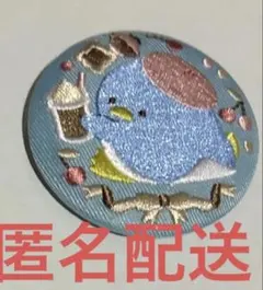 サンリオ タキシードサムとばつまるの刺繍の缶バッジのセット