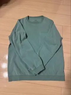 SHIPS トレーナー スウェット 長袖 Sサイズ グリーン