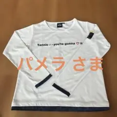 kea レディースM 白×ネイビー