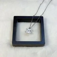 ♡即日発送♡ cc ロゴ マーク ネックレス シルバー