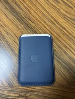 【新品未使用】Leather Wallet MagSafe マグセーフ インク