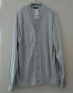 UNIQLO　ニットVネックカーディガン　リネン　新品タグ付き