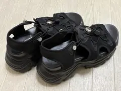 厚底 サンダル ブラック 大きいサイズ アベイルのサムネイル