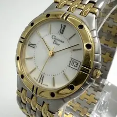 【稼動】 Christian Dior 腕時計 ゴールド コンビ 3023 QZのサムネイル