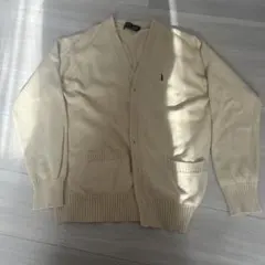 EAST BOY ベージュ Vネックカーディガン サイズ11