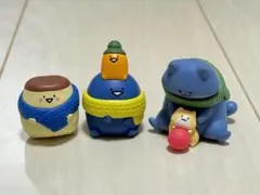 お文具といっしょ マスコットフィギュアコレクション ～あみすぎたのです～　3種