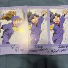 忍たま　原画展　特典　ポストカード　竹谷八左ヱ門　不破雷蔵