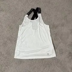 ROXY ホワイトバックストラップタンクトップ