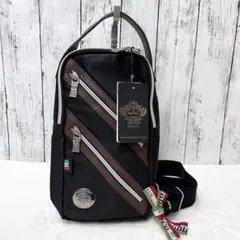 新品 Orobianco ショルダーバッグ 2way 牛革 リモンタ イタリア製