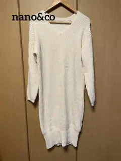 nano&co ニットワンピース