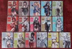 勝利の女神：NIKKE　メタリックパスコレクションVer.3　16枚