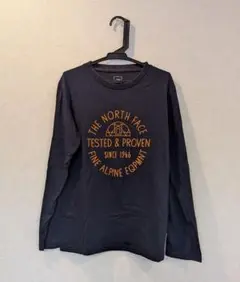 THE NORTH FACE ネイビー 長袖カットソー