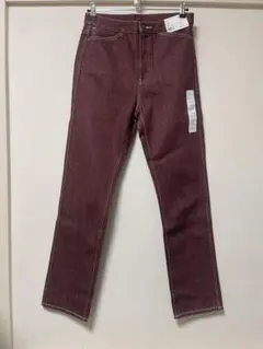 UNIQLOU ハイライズレギュラーフィットジーンズ　27インチ未使用