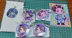 銀河特急☆ミルキーサブウェイ ミルサブ リョーコ アサミ 缶バッジ めじるし