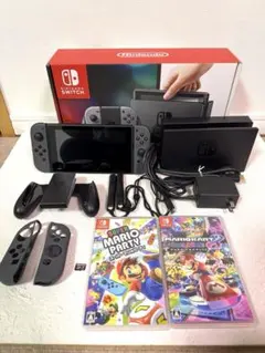 Nintendo Switch本体＋コントローラー セット　ソフト&SDカード付