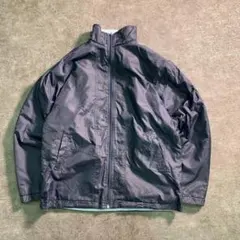 6AS9リバーシブル　スタンドカラージャケット　フリース　アウトドア　古着