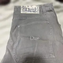 Dime グレー デニムパンツ