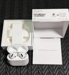 【美品ほぼ使わず】AirPods4 アクティブノイズキャンセリング機能付きモデル