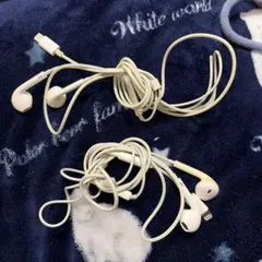 Apple iPhone イヤホン lightningコネクター 有線イヤホン