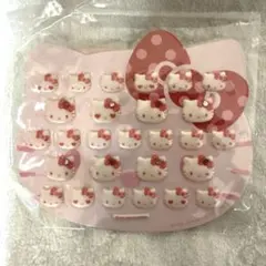 ハローキティ ぷくぷくシール ラインストーン付き　サンリオ