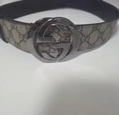 GUCCI GGパターン 本革ベルト