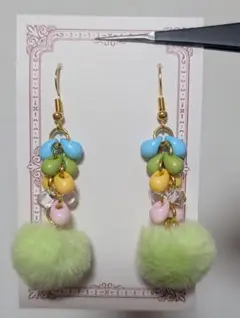 ハンドメイド ピアス