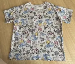 【新品】Disney PIXAR トイ・ストーリー Tシャツ　ベージュ　Mのサムネイル