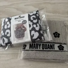 MARY QUANT エコバッグ ミニ＆タオルハンカチセット
