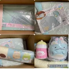 すみっコぐらし　デスク　ラグ　マット　ぬいぐるみ　まとめ売りセットのサムネイル