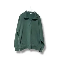 ヘビーウェイトスウェットハーフジッププルオーバー