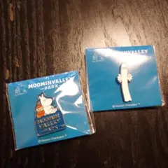 ムーミンバレーパーク　ピンバッジ　2個セット