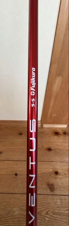 フジクラ ベンタスレッド ベロコア 5S テーラーメイドスリーブ付き