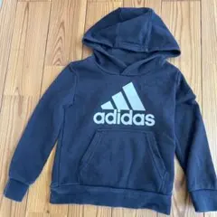 adidas フード付きパーカー 110 黒