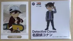 名探偵コナン 江戸川コナン ぱしゃこれ ステッカー 2点セット