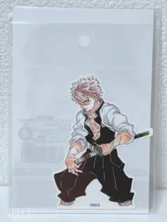 鬼滅の刃　不死川実弥　ダイカットシール