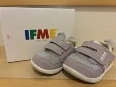 IFME イフミー 12cm ベビーシューズ スニーカー パープル 紫 女の子