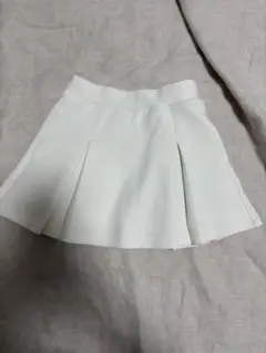 UNIQLO ホワイト プリーツスカート 120