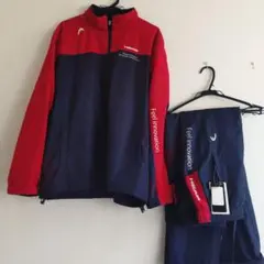 HEAD ウインドブレーカー上下セット 赤/紺 LL