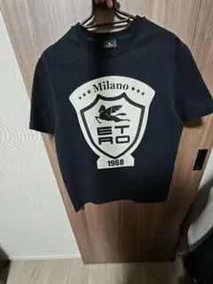 ETRO Milano Tシャツ ブラック ペガサスロゴ　お値引き可能！のサムネイル
