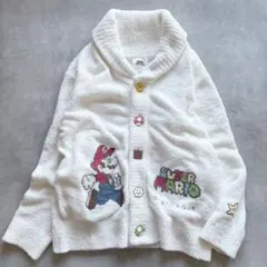 【rinchan様】ジェラートピケスーパーマリオ ジャガードショールカーディガン