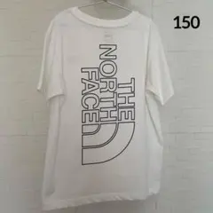 【THE NORTH FACE】Tシャツ　バックプリント　着用回数2回　150