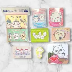 ちいかわ クリアコースター ステッカー マグネットなど 8点まとめ売り