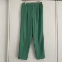 LEPSIM グリーン ハタラク7DAYSテーパードパンツサイズL
