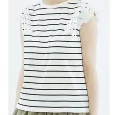 ロペピクニック レース袖 ノースリーブ