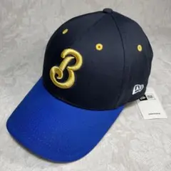 未使用！ 横浜ベイスターズ NEW ERA キャップ 旧ロゴ β ベータ 黒 金