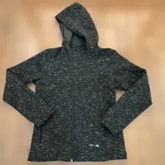 The North Face フード付きジャケット ダークグレー